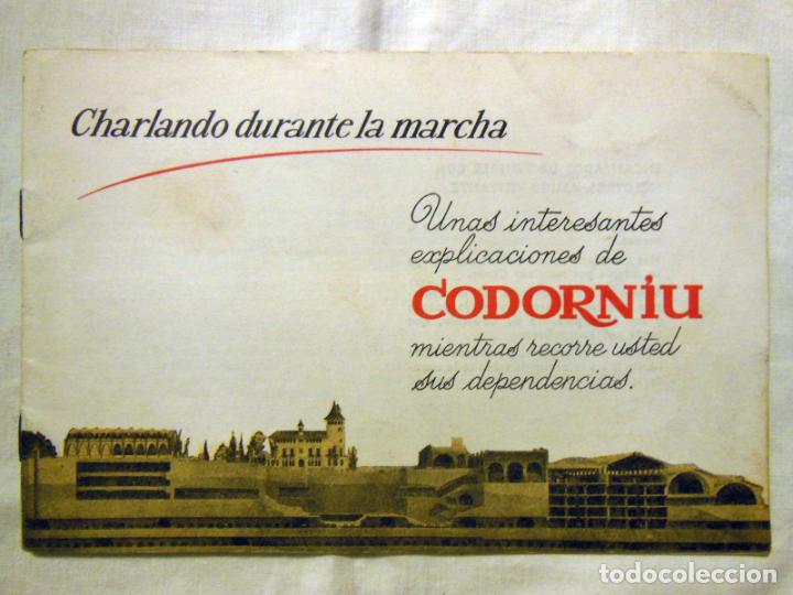 Werbekataloge: Folleto Publicidad : CODORNIU. 1962