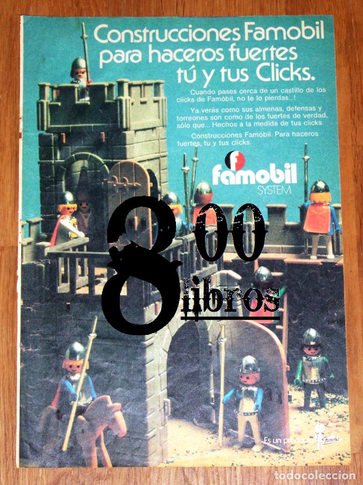 Cat&aacute;logos publicitarios: ANUNCIO - HOJA - PUBLICIDAD. FAM&Oacute;BIL SYSTEM. Construcciones Fam&oacute;bil / Famosa. - 1978. CLICKS