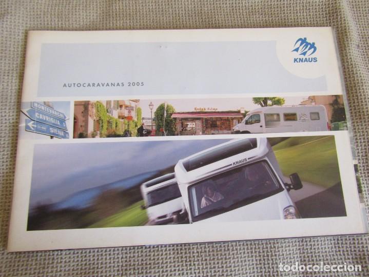 Cat&aacute;logos publicitarios: Cat&aacute;logo Publicidade Autocaravanas Knaus 2005