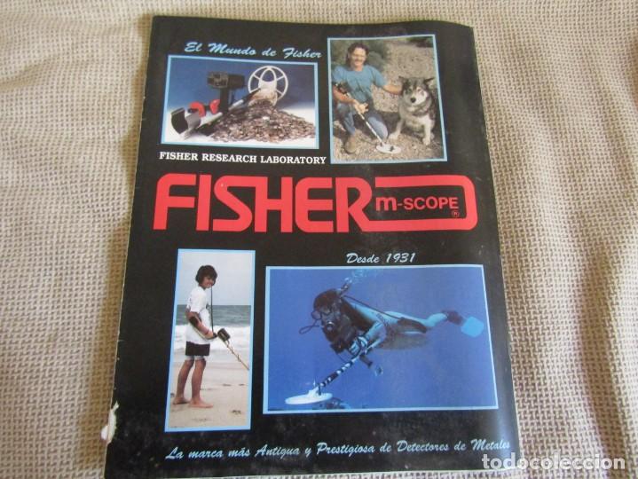 Cat&aacute;logos publicitarios: Cat&aacute;logo Publicidade Detectores de Metales Fisher