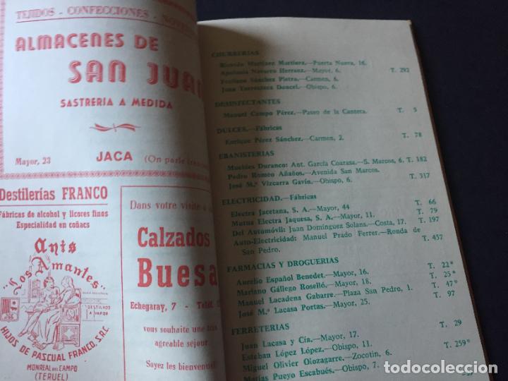 Cat&aacute;logos publicitarios: Guia Comercial e Industrial de Jaca. 1961 - Foto 6