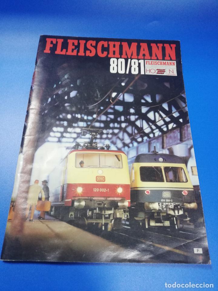 Catalogues publicitaires: FLEISCHMANN. 1980/1981. CATALOGO DE TRENES.