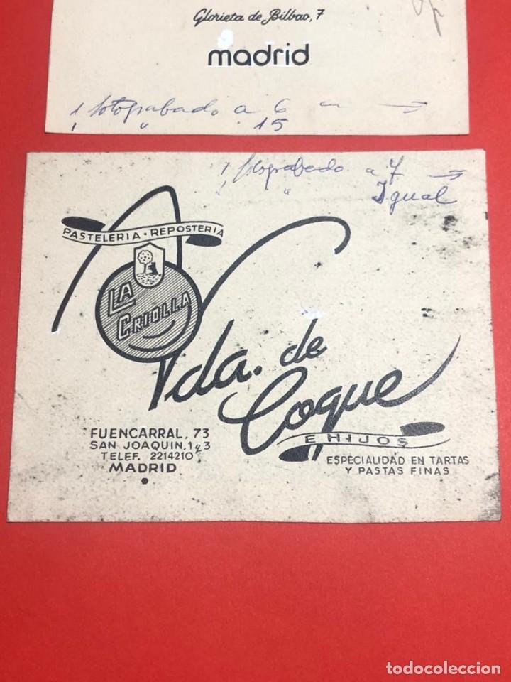 Cat&aacute;logos publicitarios: Dibujo original para publicidad. Pasteler&iacute;a La Criolla (Madrid)