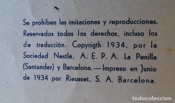 Cat&aacute;logos publicitarios: Leche condensada La Lechera. Cat&aacute;logo de 1934 - Foto 2