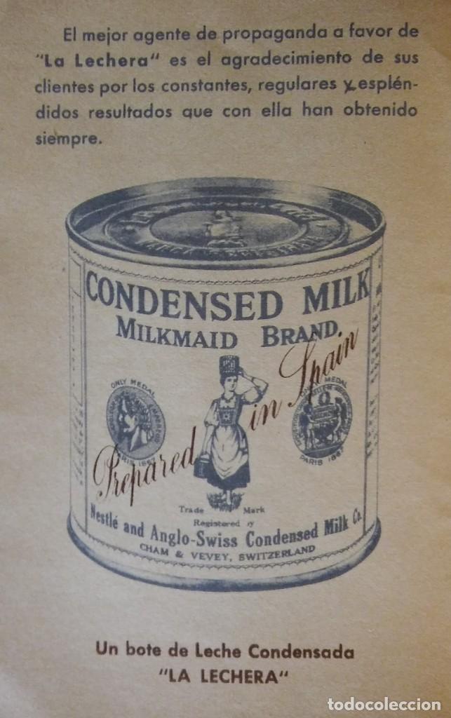 Cat&aacute;logos publicitarios: Leche condensada La Lechera. Cat&aacute;logo de 1934 - Foto 4