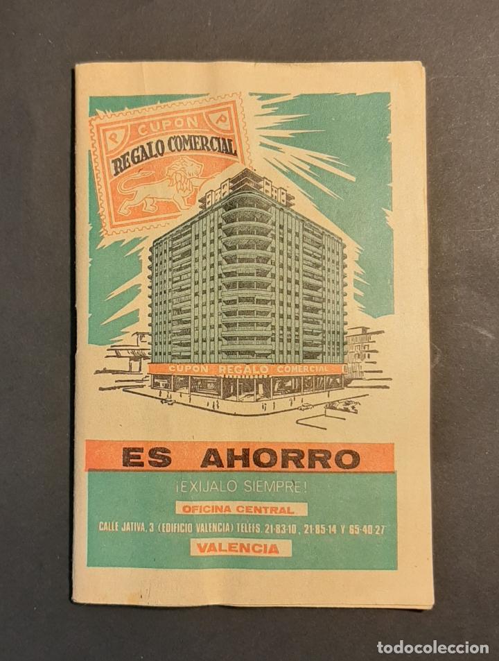 Catalogues publicitaires: ANTIGUA CARTILLA CUPONES REGALO COMERCIAL - VALENCIA A&Ntilde;OS 60 - CON CUPONES