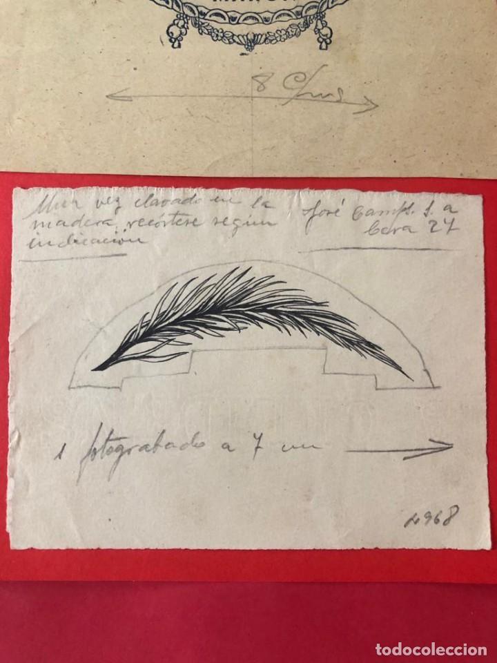Cat&aacute;logos publicitarios: Dibujo original para publicidad. Colmado La Palma (Ma&oacute;)