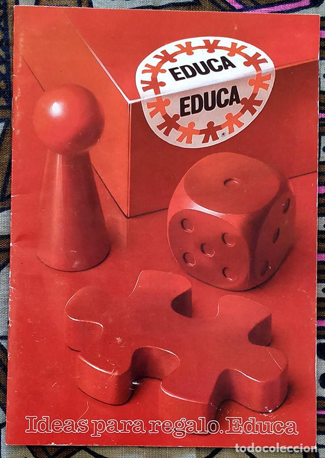 Cat&aacute;logos publicitarios: Cat&aacute;logo publicitario EDUCA - 1988. IDEAS PARA REGALO