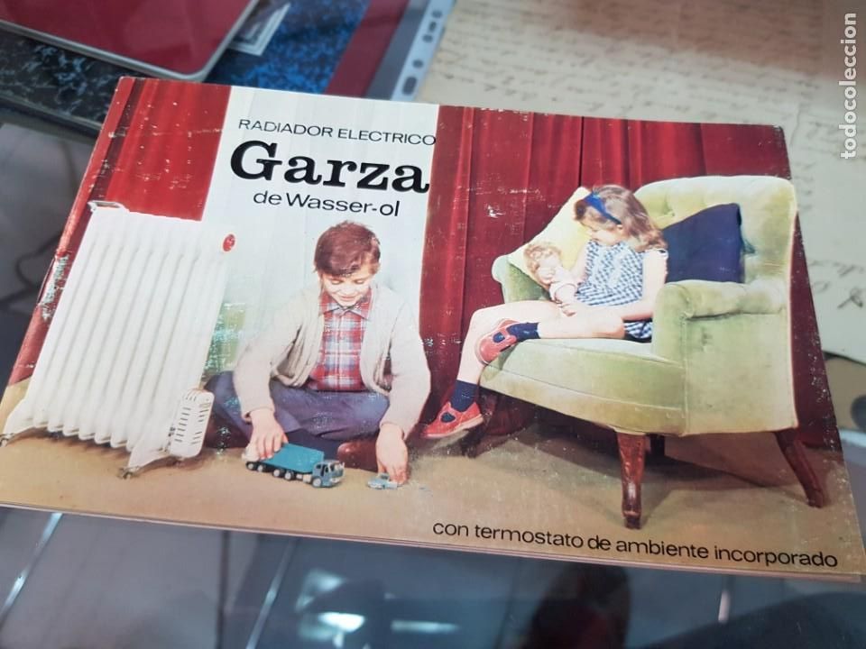 Catalogues publicitaires: ANTIGUO CATALOGO RADIADOR GARZA WASSER OL 1969