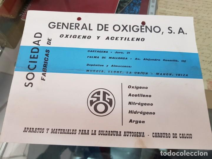 Catalogues publicitaires: GENERAL DE OXIGENO SA GENERADORES DE ACETILENO SOLDADURA AUTOGENA