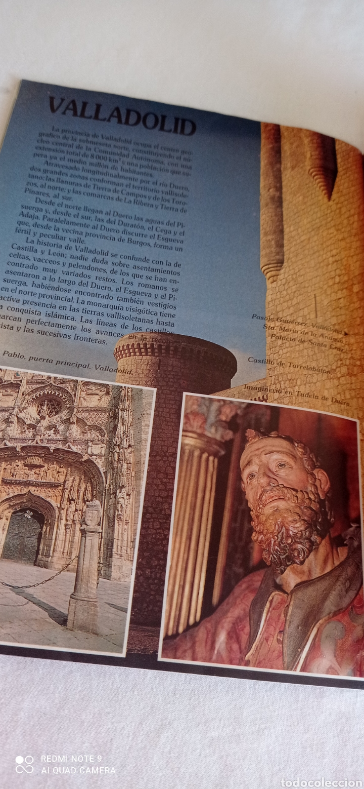 Cat&aacute;logos publicitarios: Triptico folleto Castilla y Leon 1990 - Foto 4