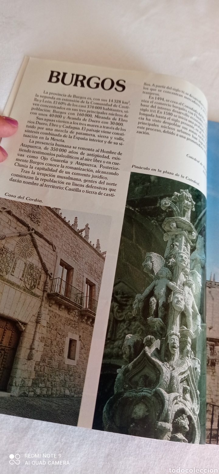 Cat&aacute;logos publicitarios: Triptico folleto Castilla y Leon 1990 - Foto 5