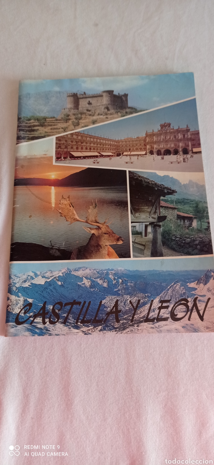 Cat&aacute;logos publicitarios: Triptico folleto Castilla y Leon 1990 - Foto 1