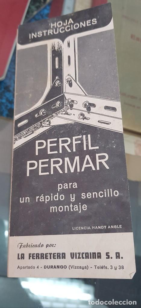 Catalogues publicitaires: PERFIL PEMAR ESTANTERIAS FERRETERIA VIZCAINA DURANGO VIZCAYA