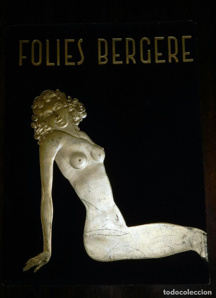 Catalogues publicitaires: ANTIGUO PROGRAMA FRANCES DEL FOLIES BERGERE, NO ESTA INDICADA LA FECHA DE PUBLICACION, ESTIMO DE L