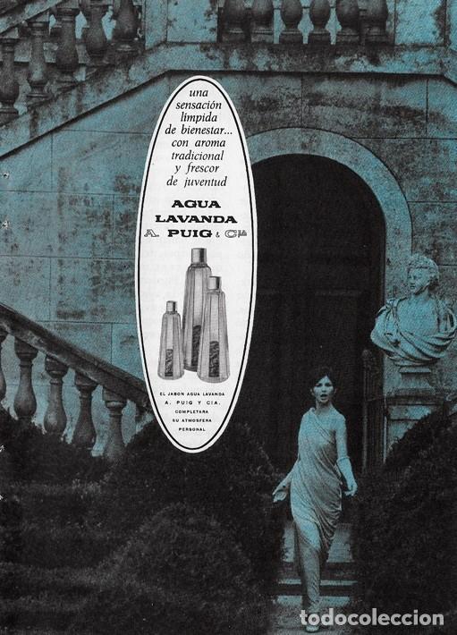 Werbekataloge: HOJA PUBLICITARIA - AGUA Y JABON LAVANDA - A&Ntilde;O 1964 - MEDIDAS APROX 13 x 18 CMS.