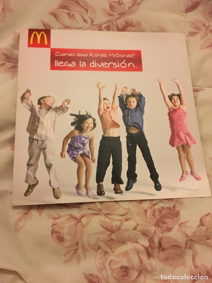 Cat&aacute;logos publicitarios: McDonald&rsquo;s folleto RONALD MCDONALD LLEGA LA DIVERSION