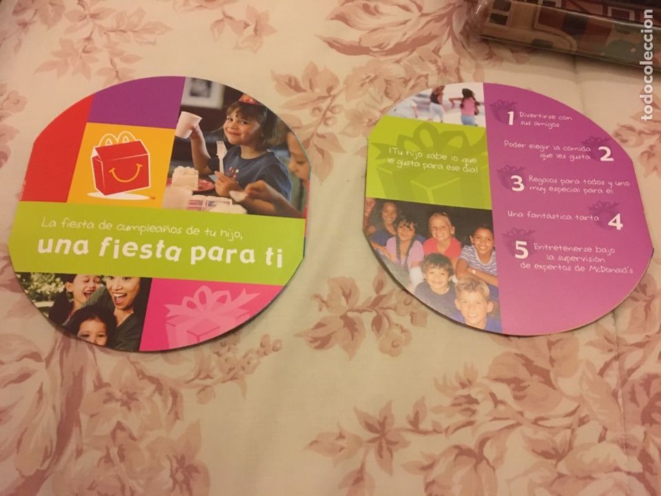 Catalogues publicitaires: Folleto cumplea&ntilde;os en Mcdonalds 2004