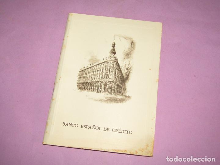 Cat&aacute;logos publicit&aacute;rios: Antiguo Memoria Junta General de Accionistas del BANCO ESPA&Ntilde;OL DE CR&Eacute;DITO del A&ntilde;o 1956