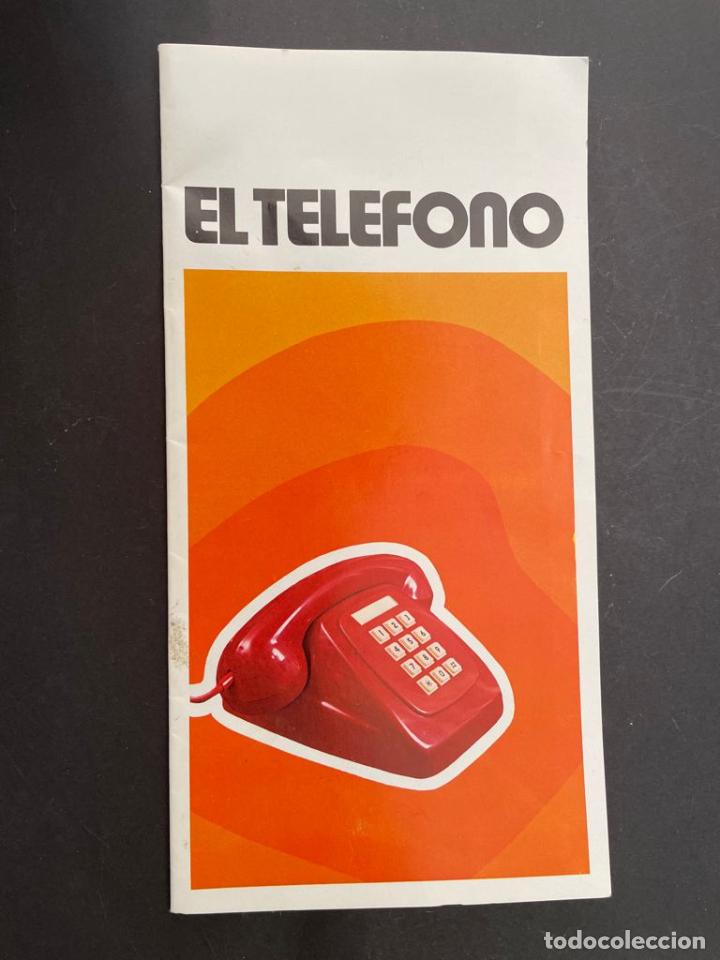 Werbekataloge: CATALOGO - DEL TELEFONO DE TECLADO (PORTADA, CONTRAPORTADA Y 6 PAGINAS)