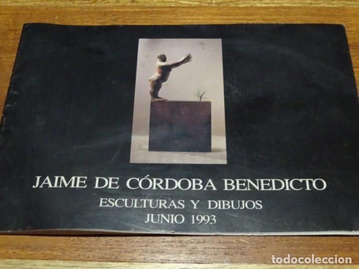 Werbekataloge: CATALOGO DEL CENTRO DE ARTE SERRANO.JAIME DE CORDOBA BENEDICTO. ESCULTURAS Y DIBUJOS.1993