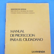 Catálogos publicitarios: BANCO HISPANO AMERICANO , MANUAL DE PROTECCIÓN PARA EL CIUDADANO ,AÑOS 1970. Lote 241922930