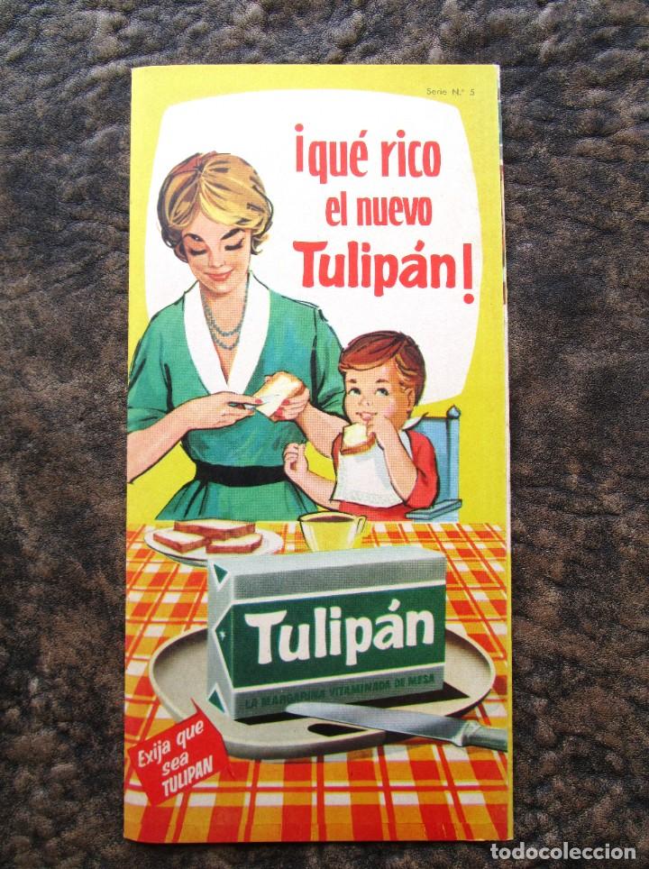 Werbekataloge: antiguo triptico mantequilla tulipan como nuevo a&ntilde;o 1963 serie n 5