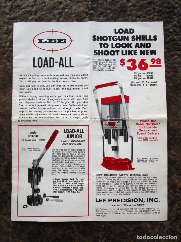 Advertising Catalogs: catalogo lee precision fabricacion de balas municion