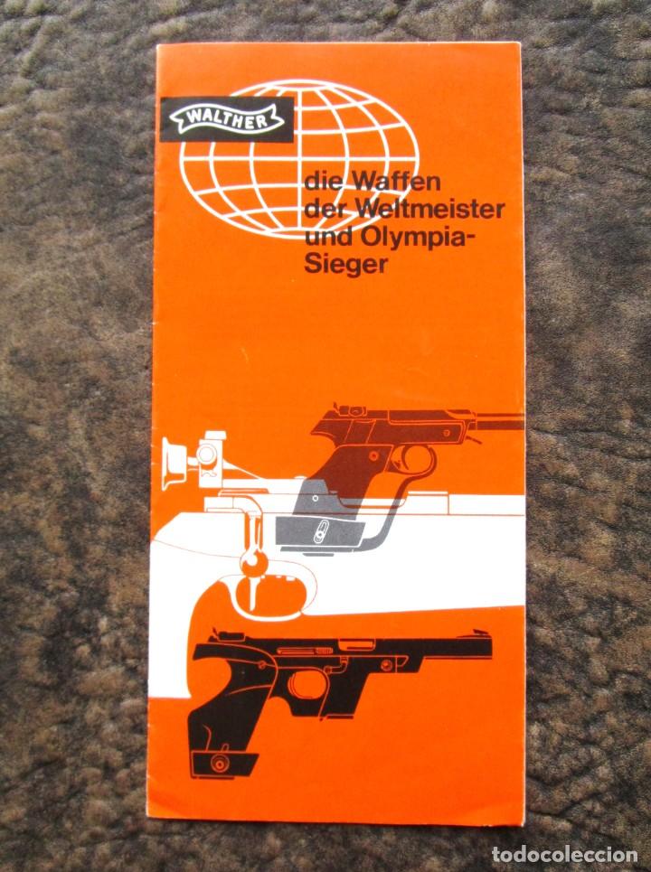 Advertising Catalogs: catalogo arma escopeta pistola walther lp3 gsp lgv lgruit kk