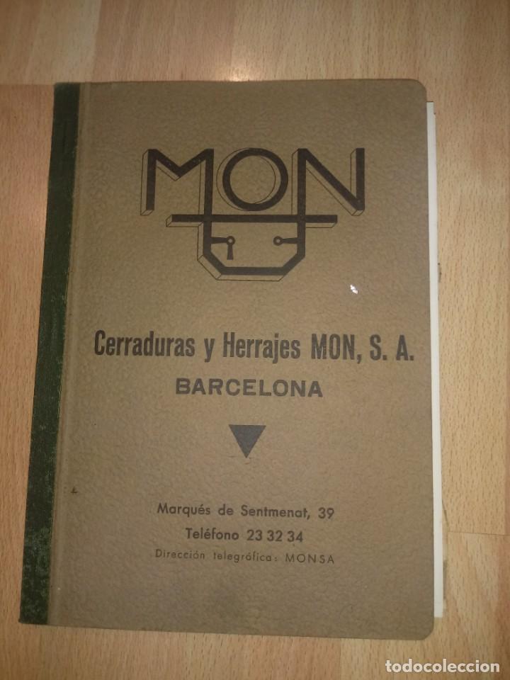 Cat&aacute;logos publicitarios: Catalogo Cerraduras y Herrajes MON SA, de Barcelona