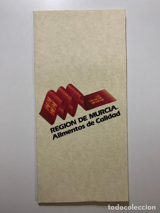 Werbekataloge: FOLLETO REGION DE MURCIA, ALIMENTOS DE CALIDAD