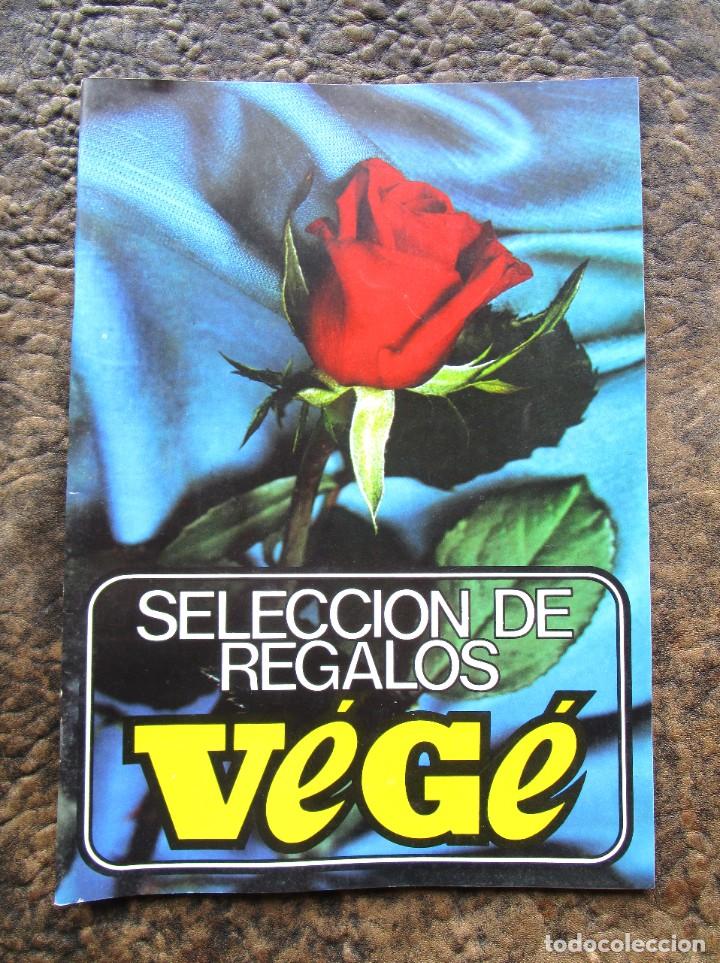 Cat&aacute;logos publicit&aacute;rios: revista catalogo seccion de regalos vege a&ntilde;o 1974