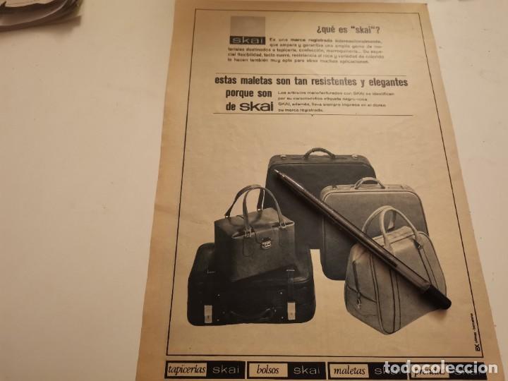 Cat&aacute;logos publicitarios: MALETAS SKAI ANUNCIO PUBLICIDAD REVISTA 1966