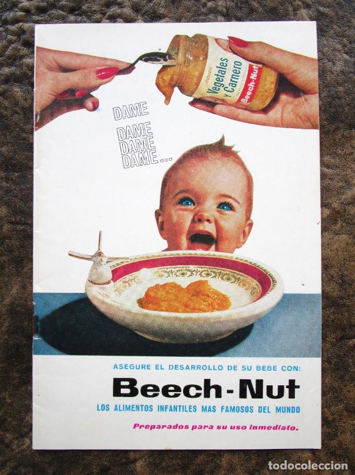 Cat&aacute;logos publicit&aacute;rios: antiguo catalogo publicidad alimentos infantiles de beech-nut 6 paginas