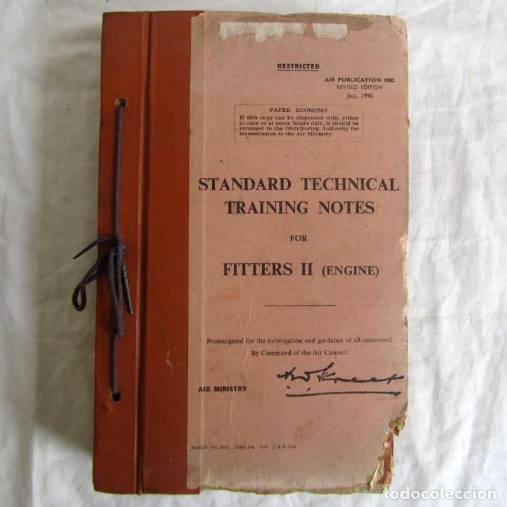 Cat&aacute;logos publicitarios: Standard Tchnical Training notes for fitters (engine) 1945, en ingl&eacute;s - Foto 1