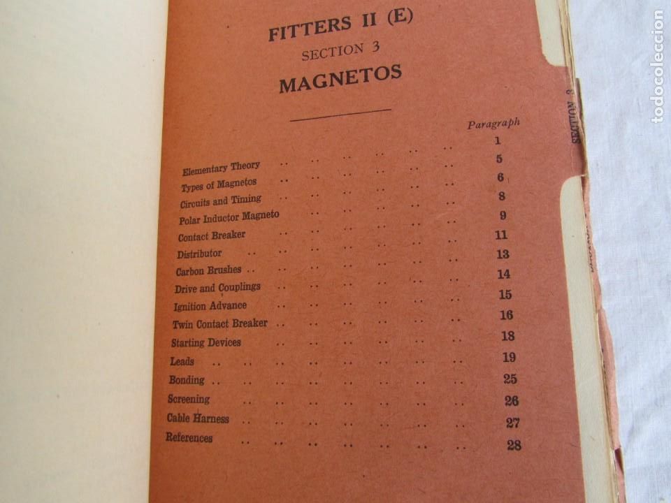 Cat&aacute;logos publicitarios: Standard Tchnical Training notes for fitters (engine) 1945, en ingl&eacute;s - Foto 10