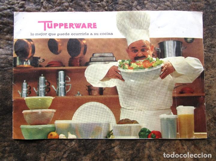 Cat&aacute;logos publicit&aacute;rios: antiguo catalogo publicitario tupperware 6 paginas a&ntilde;os 60