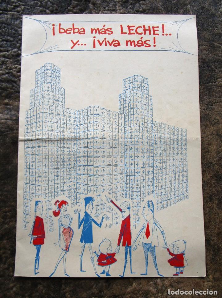 Advertising Catalogs: antiguo catalogo leche condensada la lechera promocion pilas para los comerciantes a&ntilde;os 60