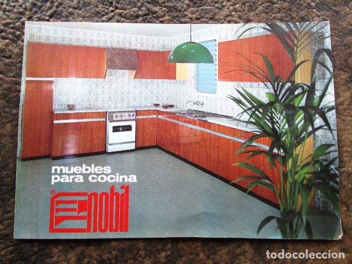 Advertising Catalogs: antiguo catalogo publicitario muebles para cocinas nobil a&ntilde;o 1968 barcelona