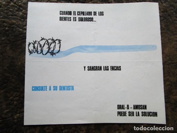 Advertising Catalogs: antiguo catalogo publicitario de pasta de dientes oral-b amosan dentifrico