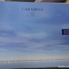 Catálogos publicitarios: CATALOGO DE LA MARCA CARAMELO VERANO SUMMER 2001 IMAGEN PUNTO DE VENTA - SALE POINT IMAGE CON 4O PÁG. Lote 251158055