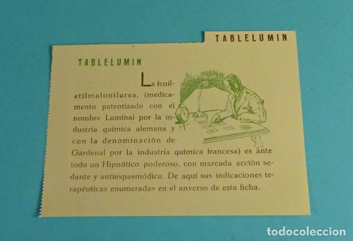 Cat&aacute;logos publicitarios: PROSPECTO M&Eacute;DICO TABLELUMIN. LABORATORIO PIDEF&Eacute; - Foto 1