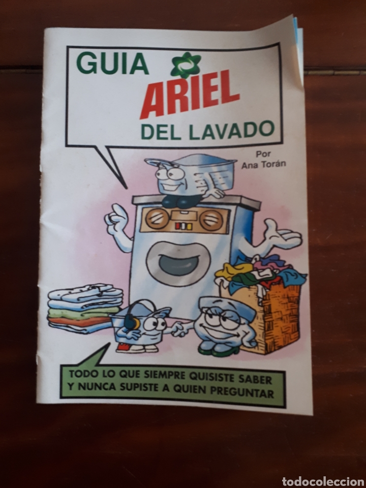 Cat&aacute;logos publicitarios: Gu&iacute;a Ariel del lavado