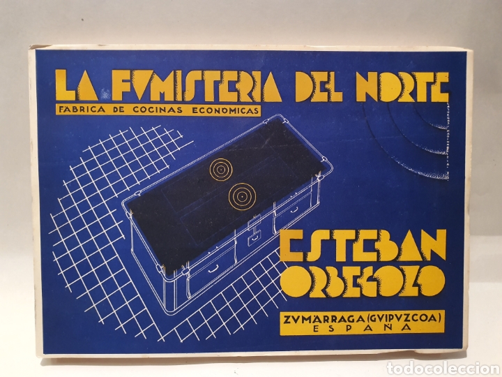 Werbekataloge: CATALOGO LA FUMISTERIA DEL NORTE. ESTEBAN ORBEGOZO. FABRICA COCINAS ECONOMICAS. A&Ntilde;OS 30. ZUMARRAGA.