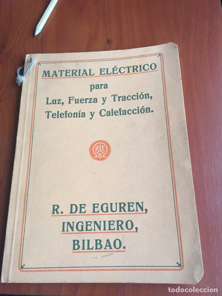 Cat&aacute;logos publicitarios: Cat&aacute;logo material el&eacute;ctrico Luz telefon&iacute;a calefacci&oacute;n
