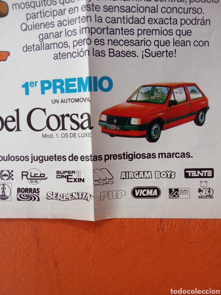 Cat&aacute;logos publicitarios: HOJA CONCURSO OPEL CORSA - Foto 2