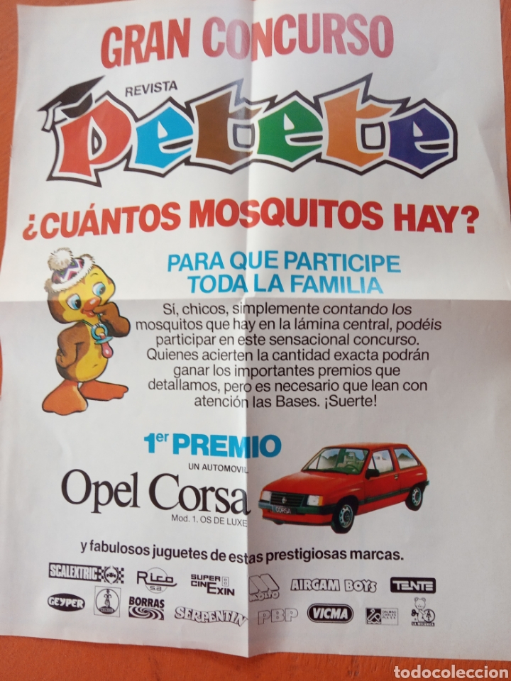 Cat&aacute;logos publicitarios: HOJA CONCURSO OPEL CORSA - Foto 1