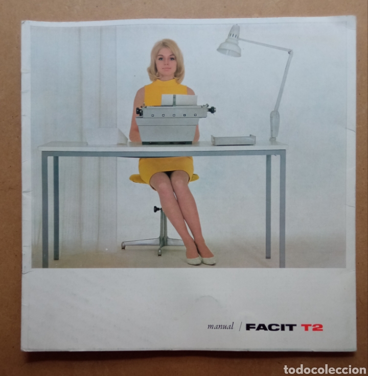 Advertising Catalogs: MANUEL MAQUINA DE ESCRIBIR FACIT T2 1968