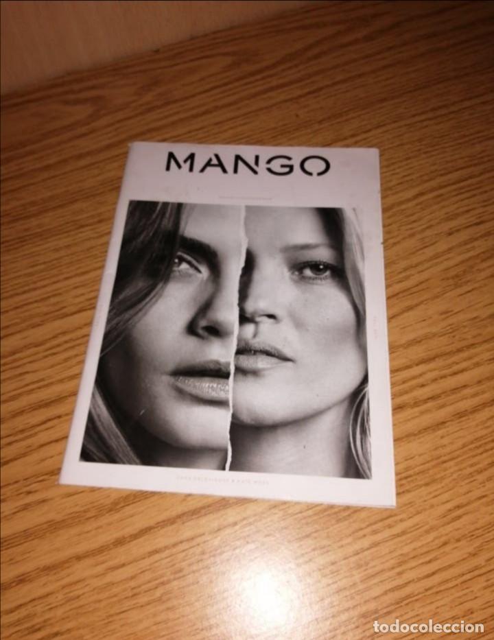 Werbekataloge: CAT&Aacute;LOGO MANGO. CARA DELEVIGNE Y KATE MOSS