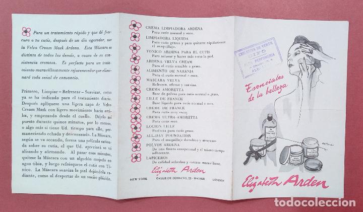Advertising Catalogs: TRIPTICO PRODUCTOS DE BELLEZA ELIZABETH ARDEN